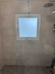 Painel de duche em vidro temperado — estilo walk-in