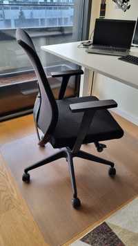 Cadeira de escritório ajustável preta