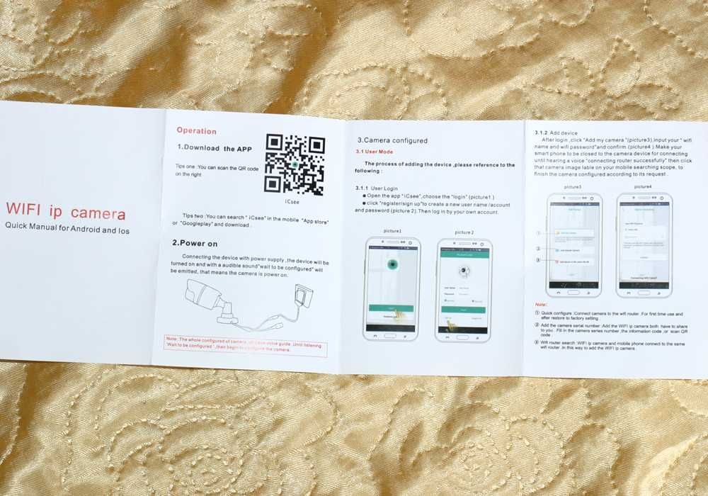 Цифровая беспроводная видеокамера наблюдения, Wi-Fi, Lan, карта памяти