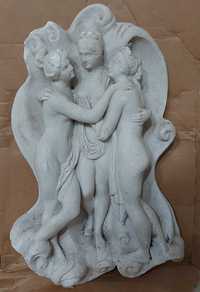Гіпсова художня скульптура три дами