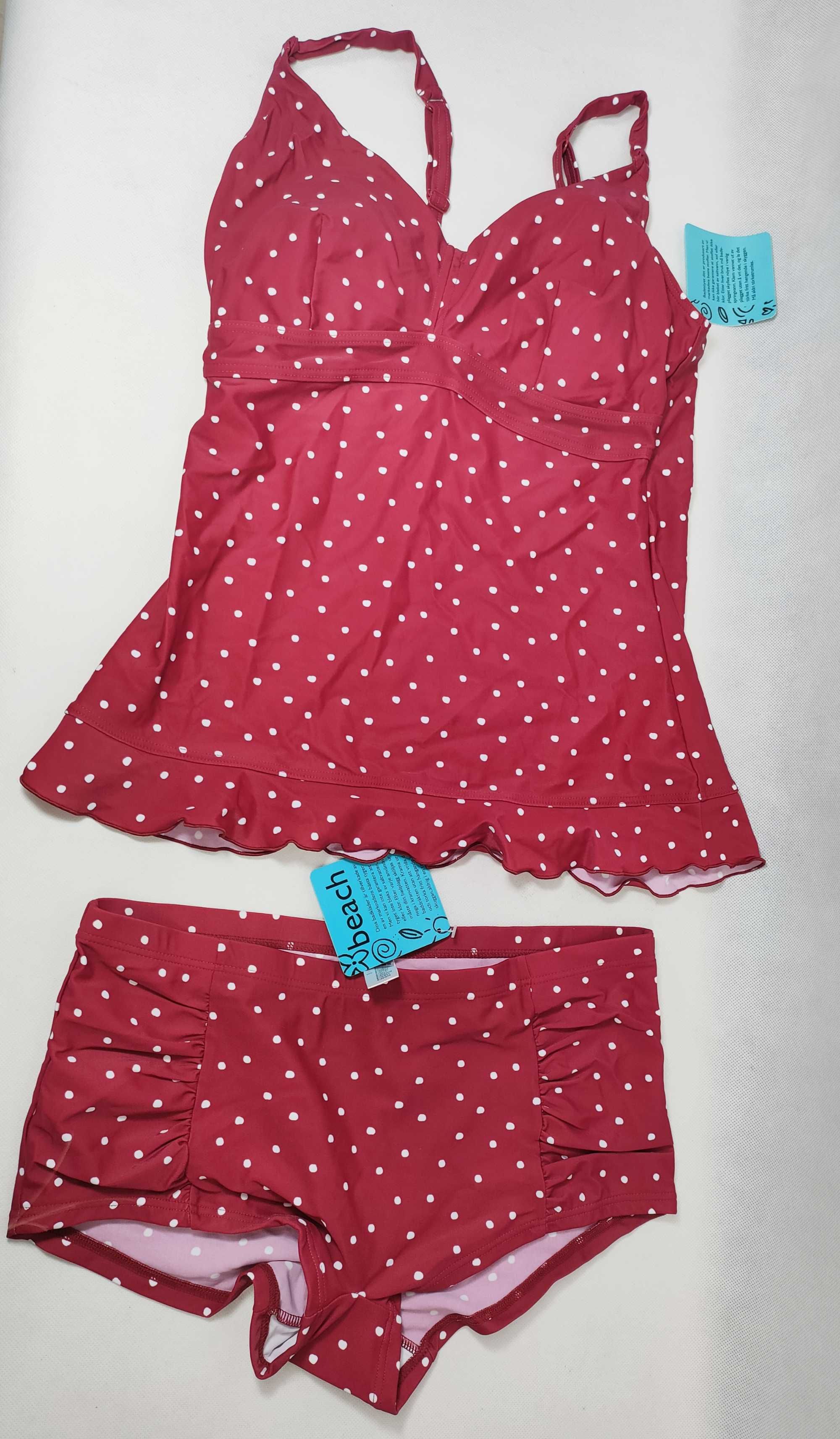 Strój kąpielowy tankini koszulka kąpielowa z szortami 50/52 TN0144B