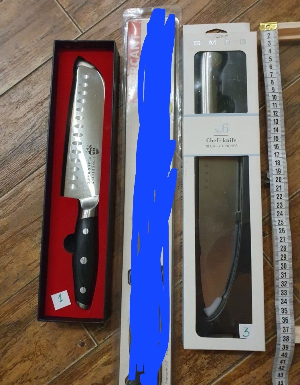 Новые ножи в упаковке