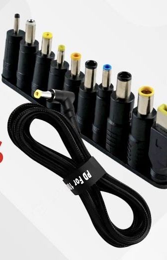 Кабель живлення для нотубука від PowerBank 100w