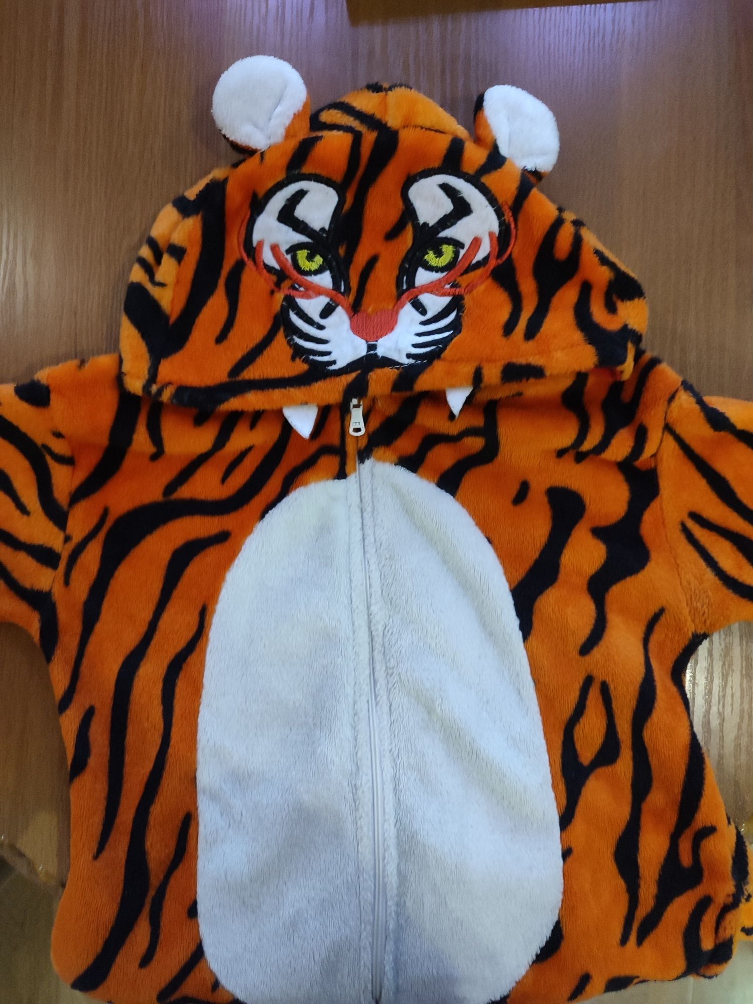 Кігурумі тигр на 4-6 років комплект з тапками