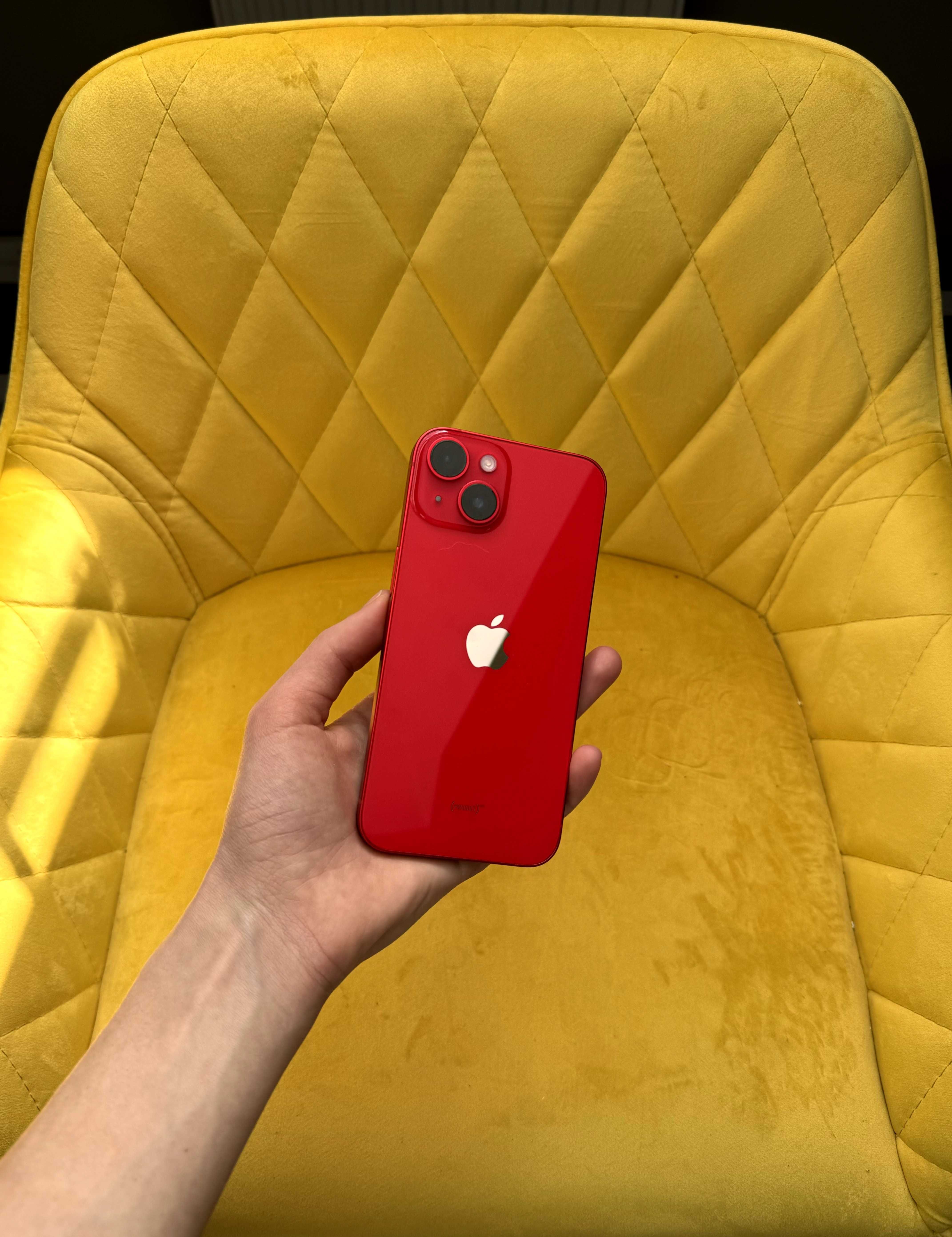 iPhone 14 128 Red 89% Гарний Стан Neverlock (арт.2525)