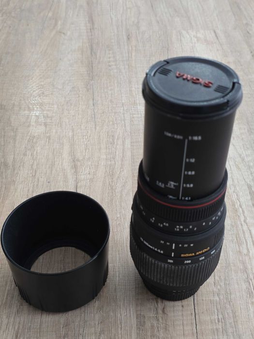 Sigma 70-300 APO DG teleobiektyw macro Nikon