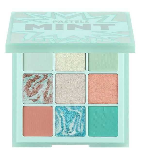 Paleta cieni Huda Beauty Pastels Mint + Pędzel ZOEVA GRATIS!!!