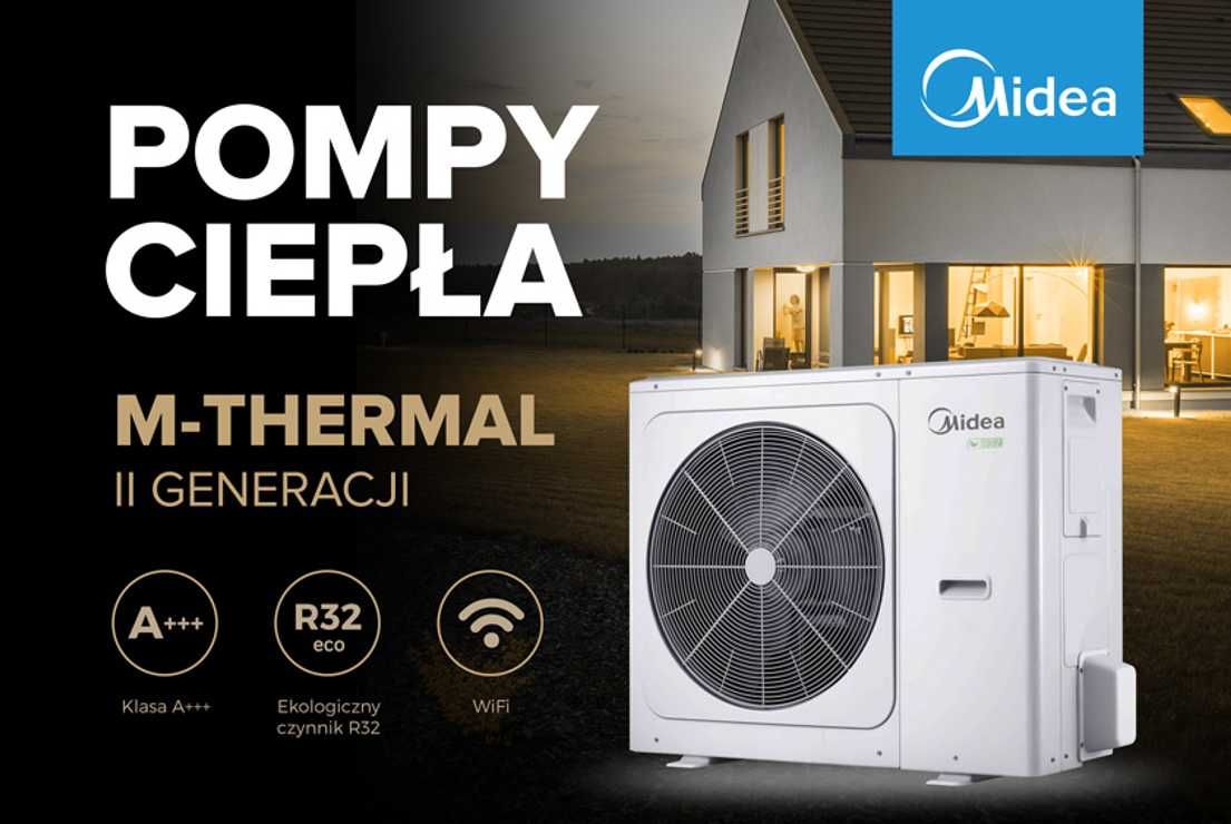 Pompa ciepła S MIDEA M-thermal ALL IN ONE 8 kW