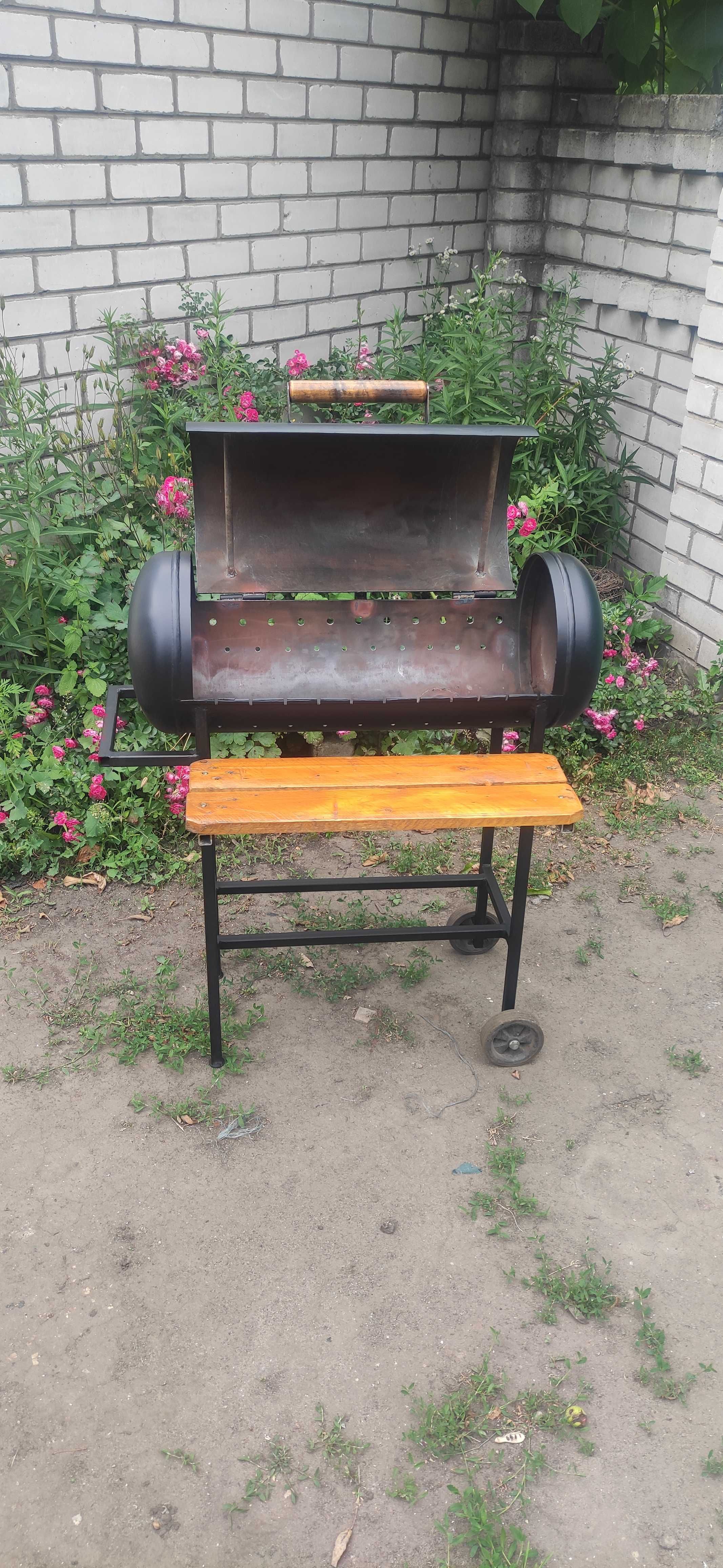 Мангал с газового баллона