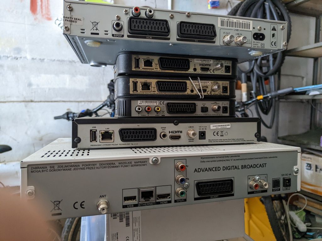 Komplet dekoderów CP i NTV Nbox - Czytaj Opis