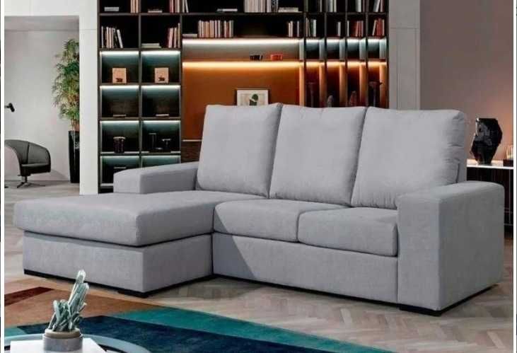 Sofá 2L + Chaise Long Reversível Santoro (190x150cm)