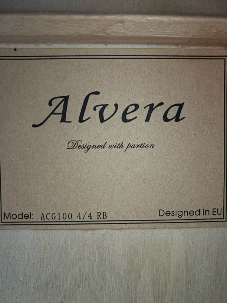Gitara alvera model ACG100 4/4 RB