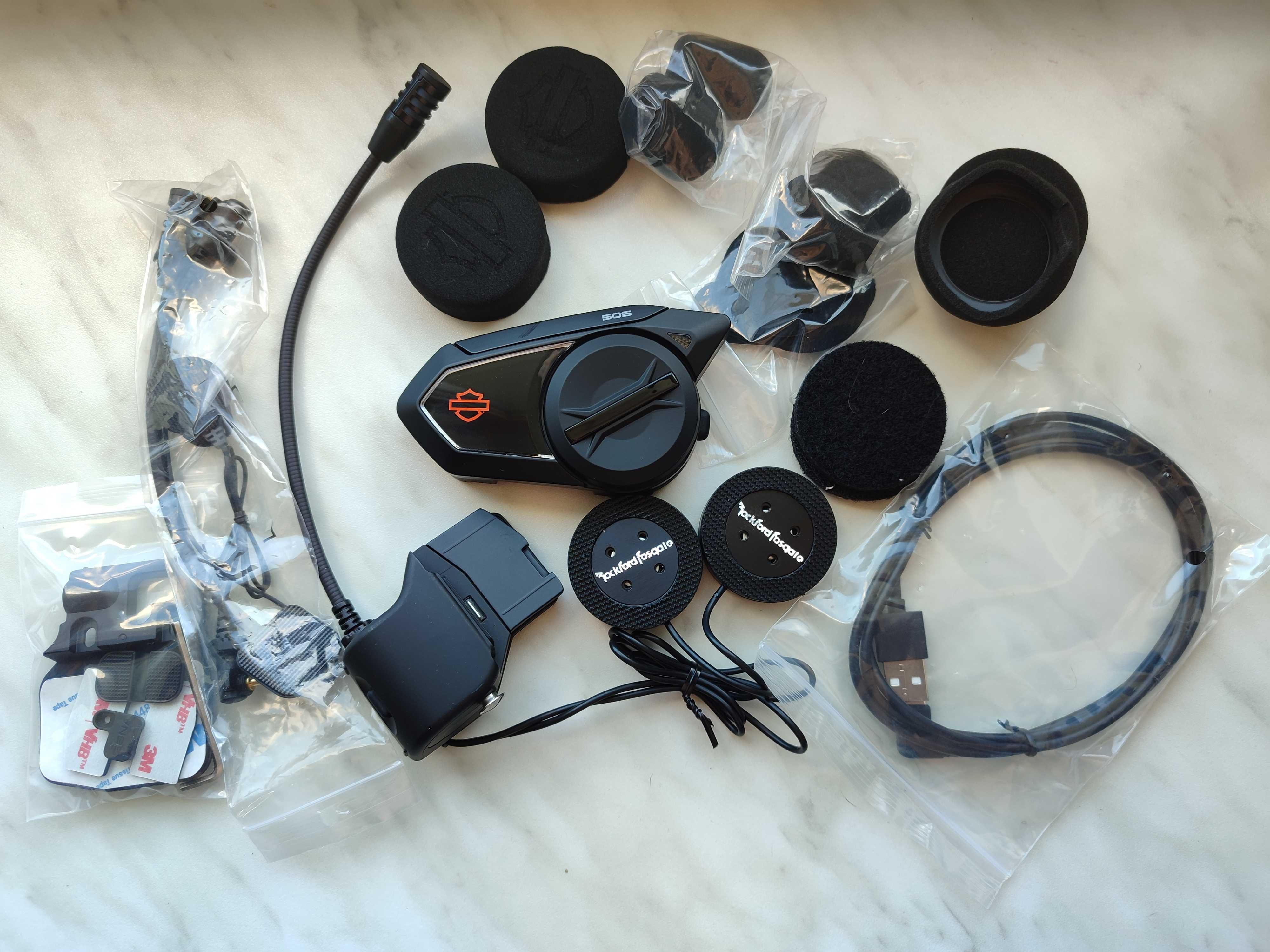 Мото гарнітура sena 50s Harley Davidson з акустикою Rockford Fosgate