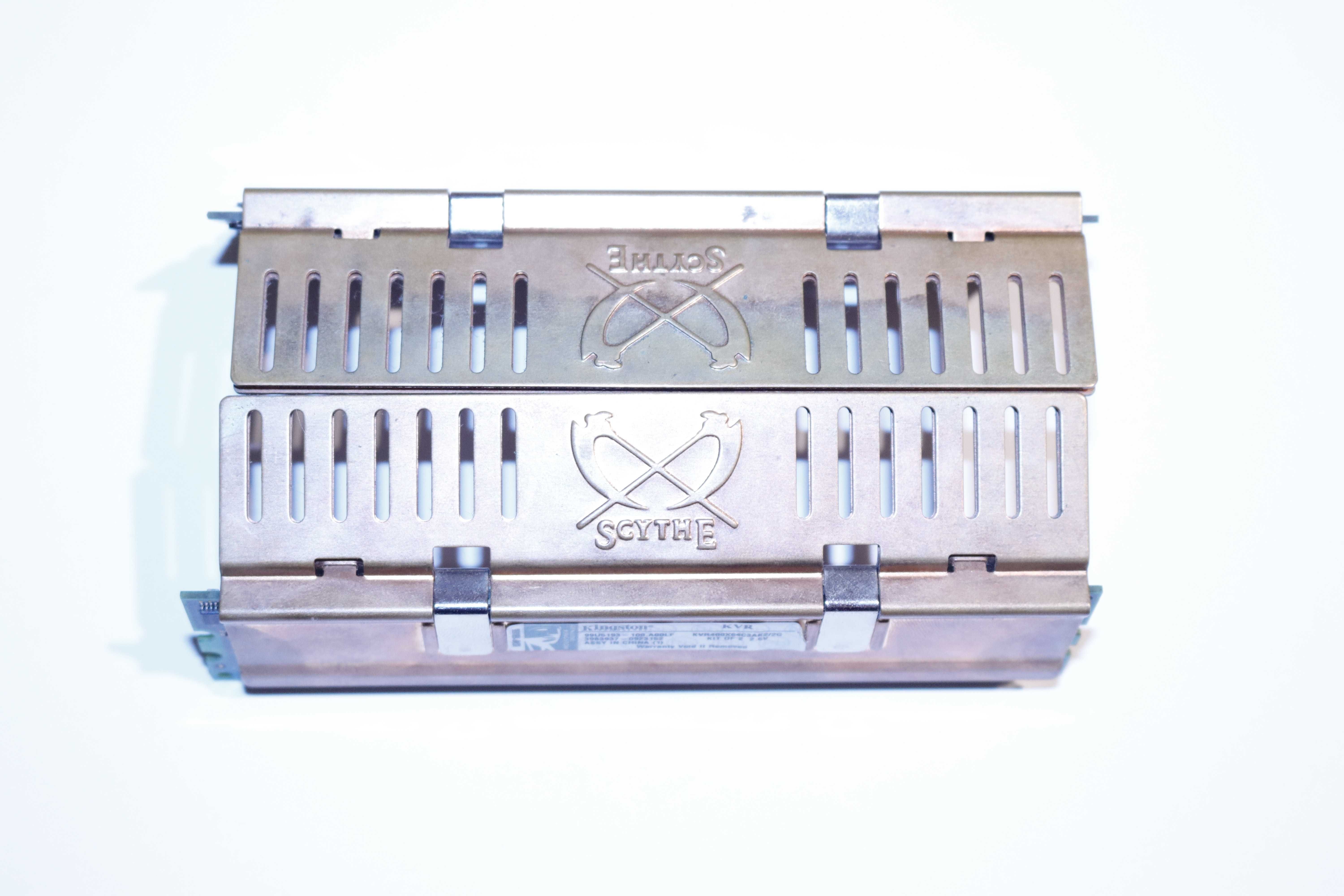 Pamięć RAM Kingston DDR1 400MHz 4 x 1GB Scythe radiatory CU