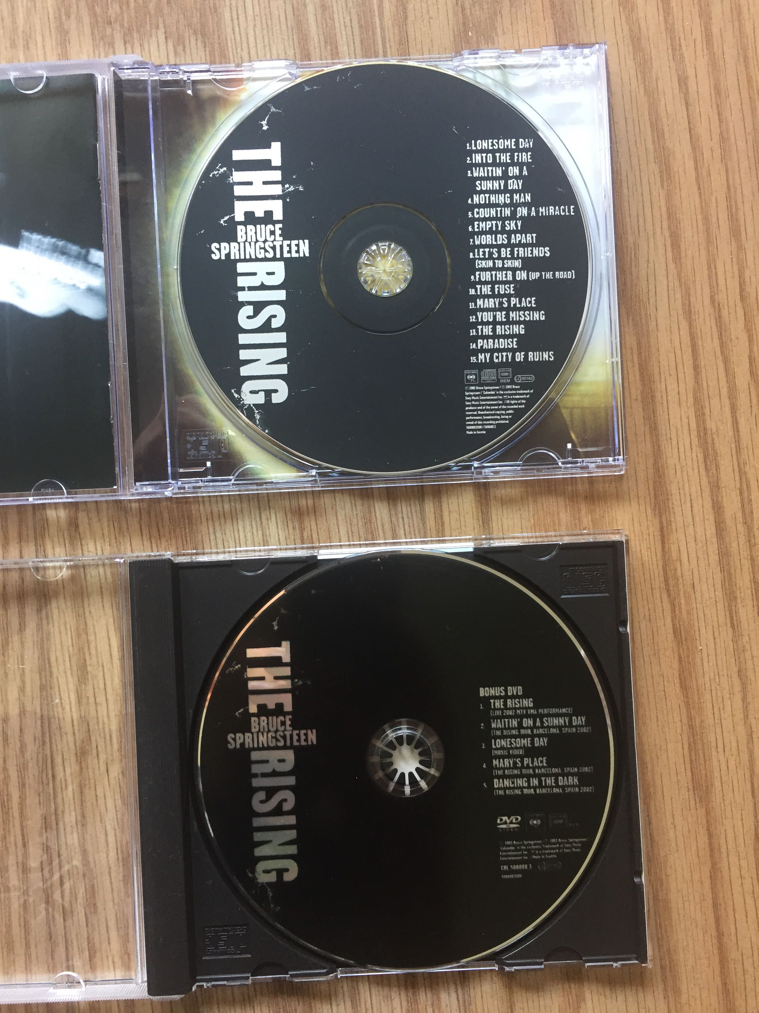 CD + DVD Bruce Springsteen The Rising