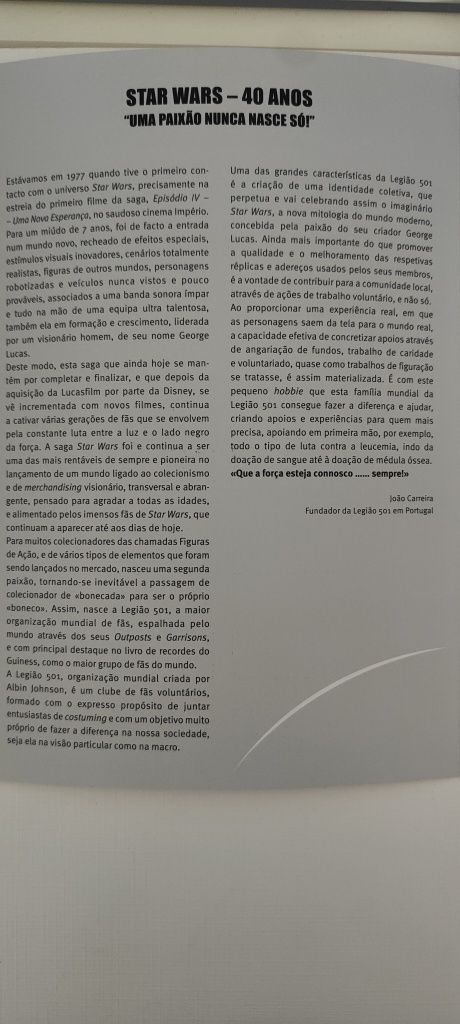Star Wars CTT Edição Limitada Comemorativa 40Anos
