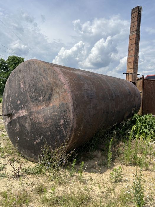 Zbiornik stalowy po paliwie