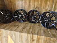 Alufelgi CMS 17 cali 5x112 et27 7,5j Czarny połysk stan bdb