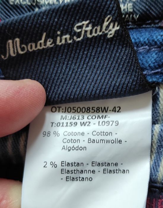 W31 Jacob Cohen style 613 оригінальні чоловічі джинси,