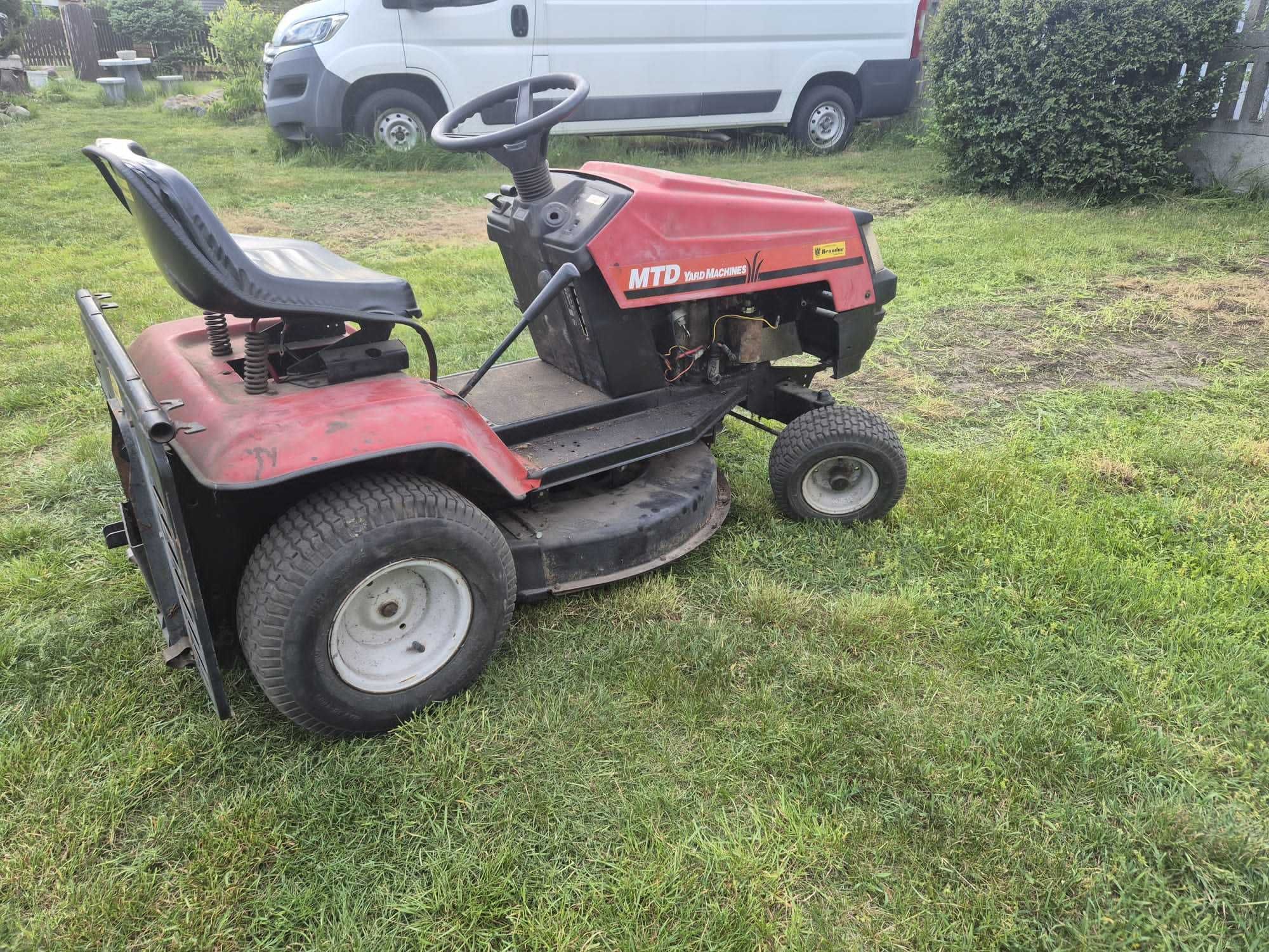 Traktorek kosiarka z koszem MTD YARD ciągnik traktor + KOSZ stan BDB