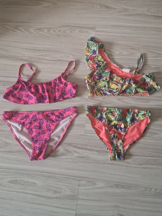 Strój kąpielowy HM C&A r 158-164 + top