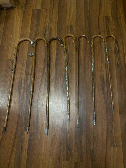 Трость старинная для путишественника. Привезена с Германии