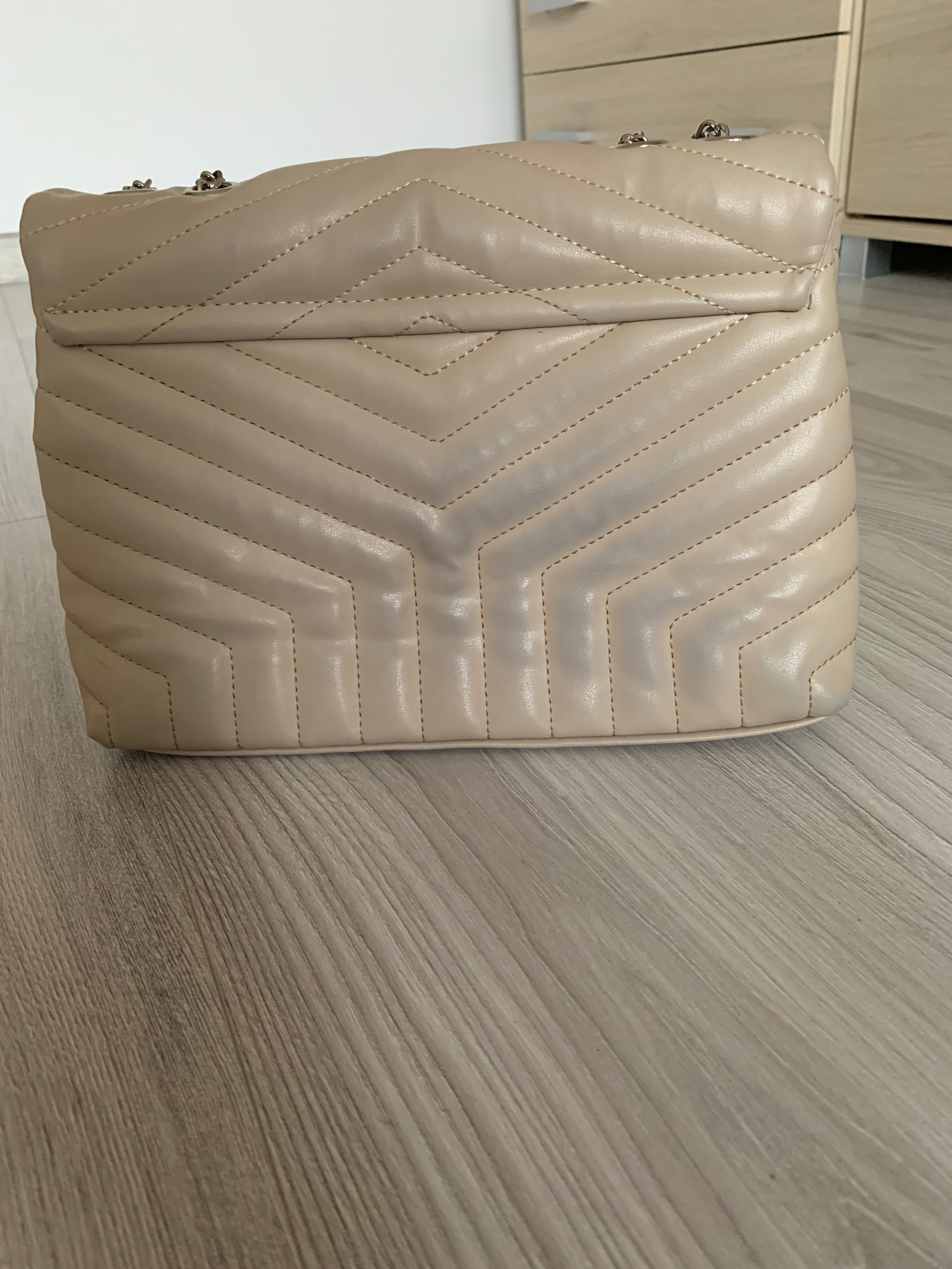 Torebka beżowa YSL