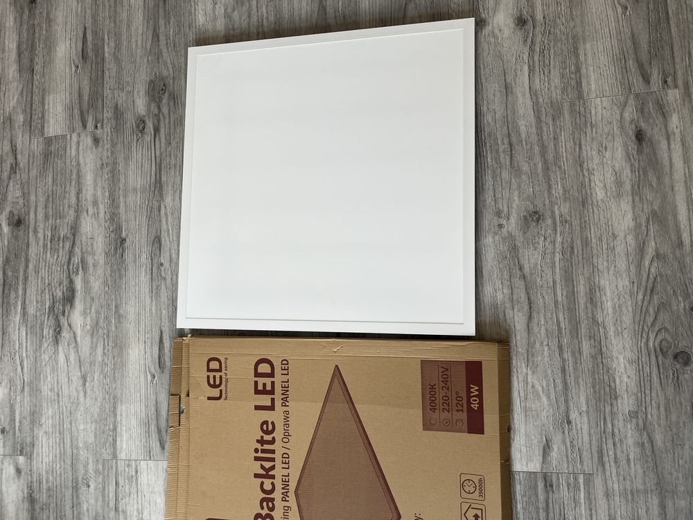 Panel LED 60x60cm HEDA BACKLITE 40W 4400lm IP20 HPB4060 LUMAX