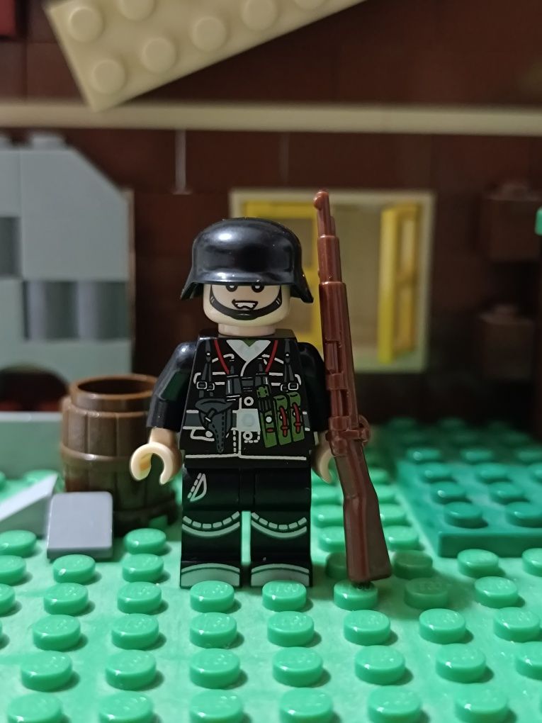 Zestaw 10szt minifigurki Wojsko WW2 Niemcy Army klocki jak LEGO