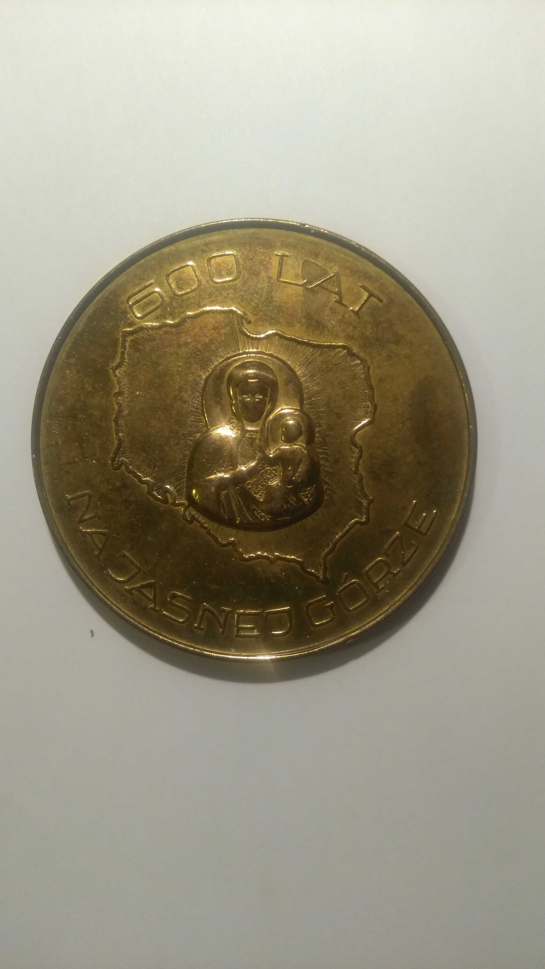 Medal Jan Paweł II / 600 lat na Jasnej Górze