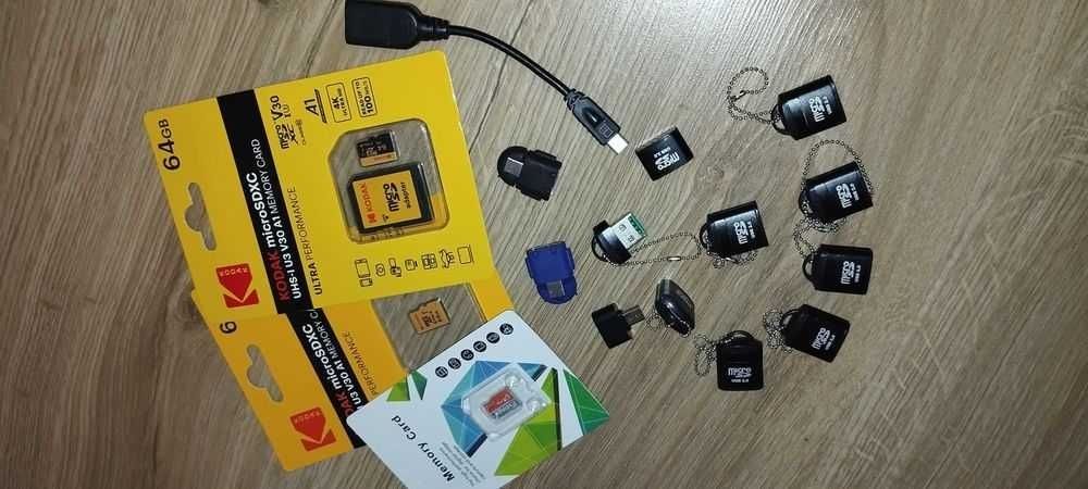 Адаптер Micro sd перехідник картрідер micro USB