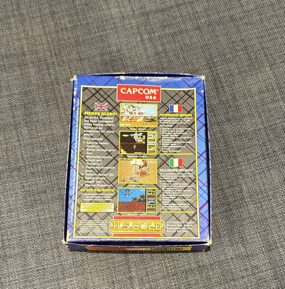 Jogo original ZX Spectrum MERCS