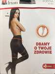 Damskie rajstopy 60den 4 Nero anyycelulitowe