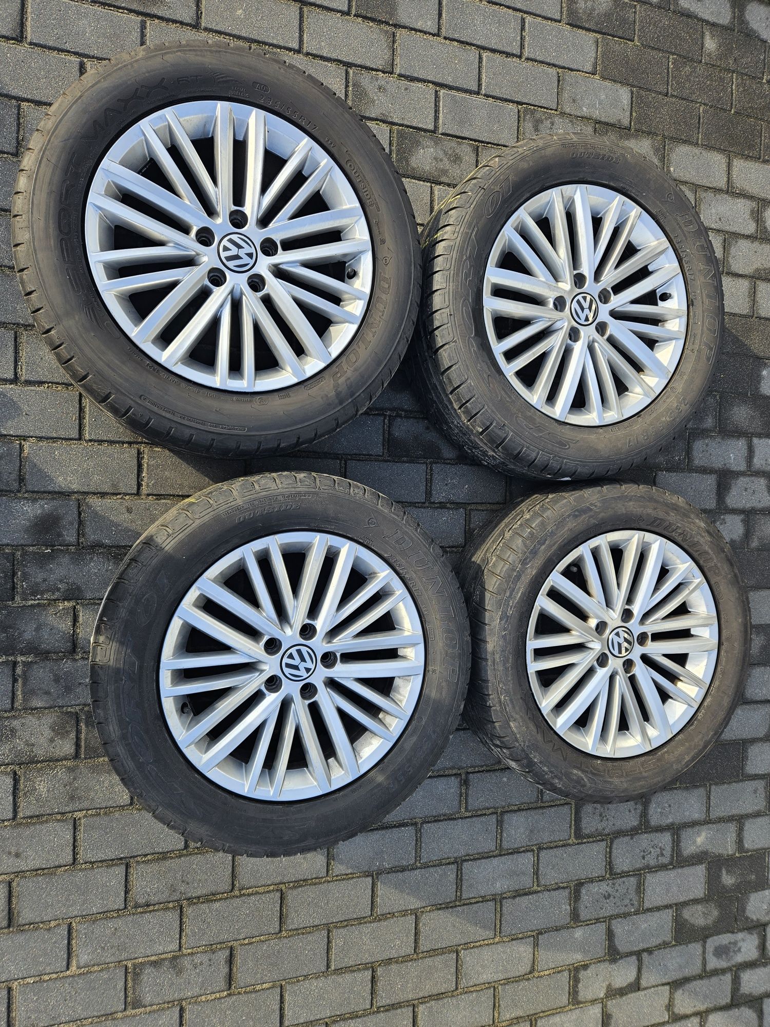 Alufelgi 17 Koła Vw Tiguan 5N0 lato