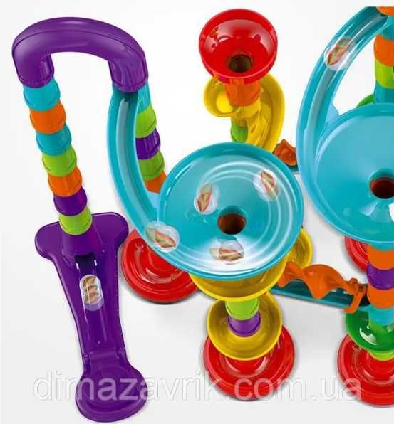 Конструктор игра 8802 8801 горка лабиринт, шарики 93 113 шт Marble Run