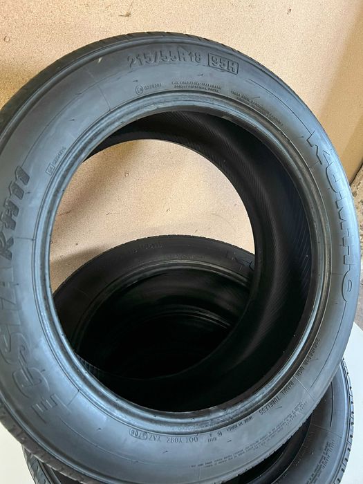 opony komplet lato kuhmo 215/55/18 2008r