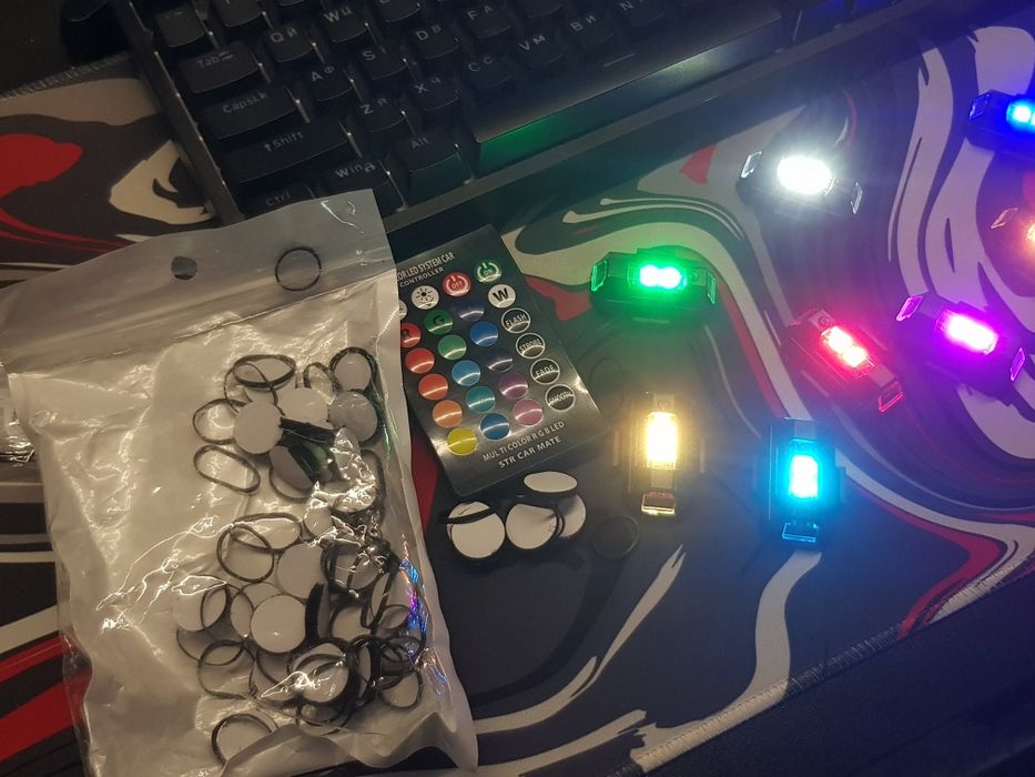 Стробоскопи, маячки 8шт комплект підсвітка