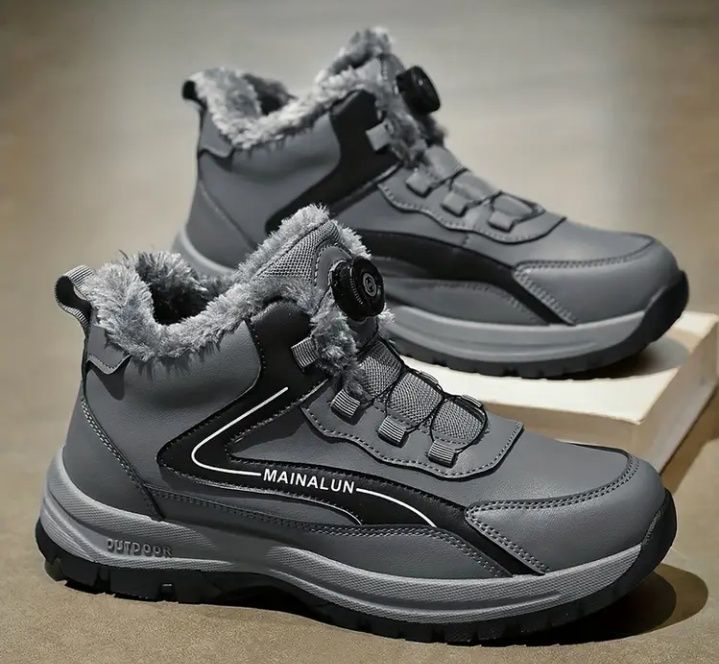 39р./25см. Зимові черевики на хутрі, ботинки на хлопчика підліткові