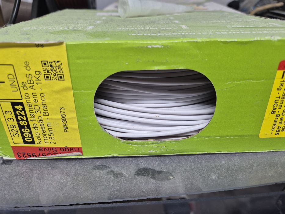 Impressora 3d com avaria