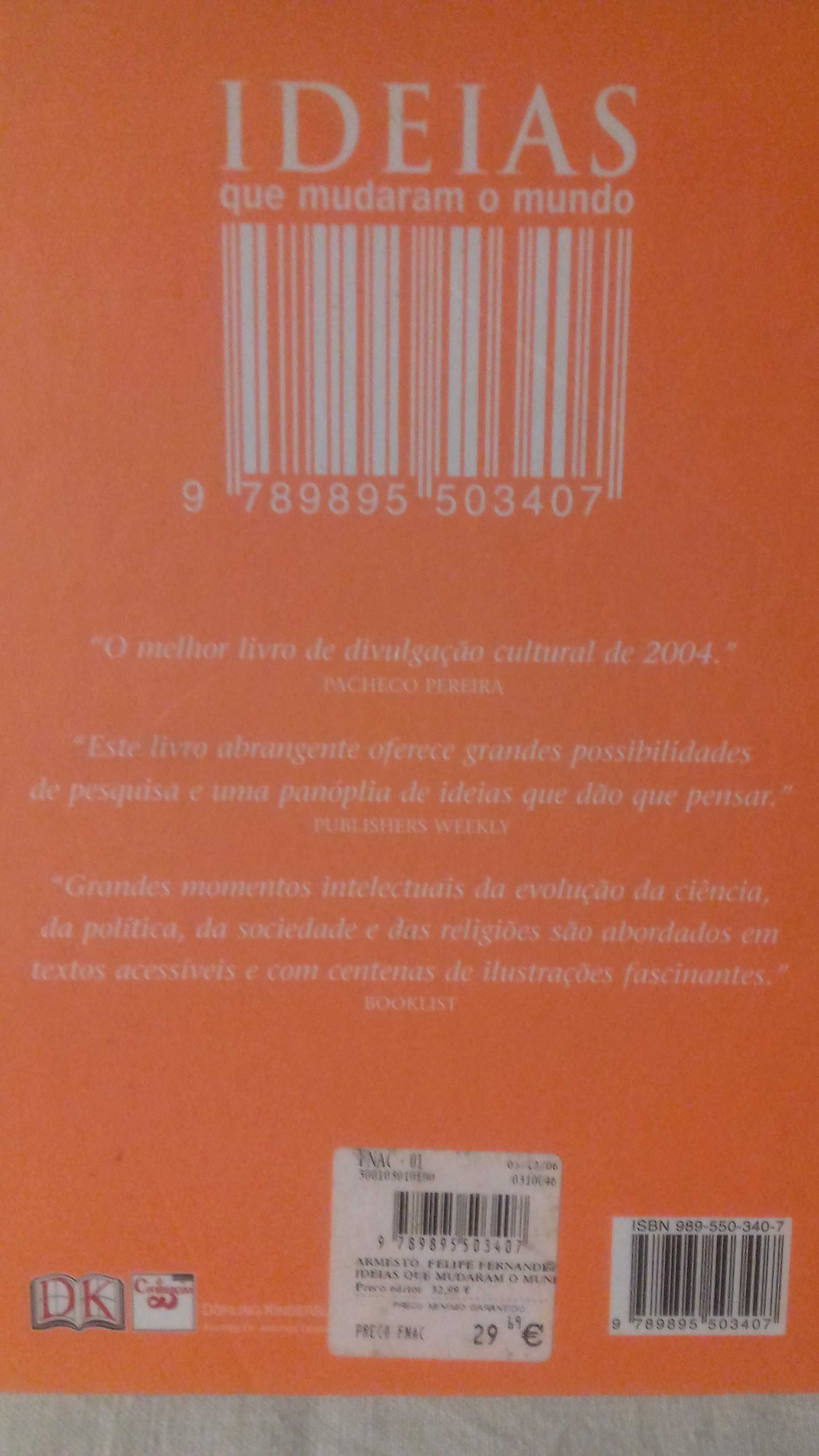 Ideias que Mudaram o Mundo  - Felipe Fernandez Arnesto