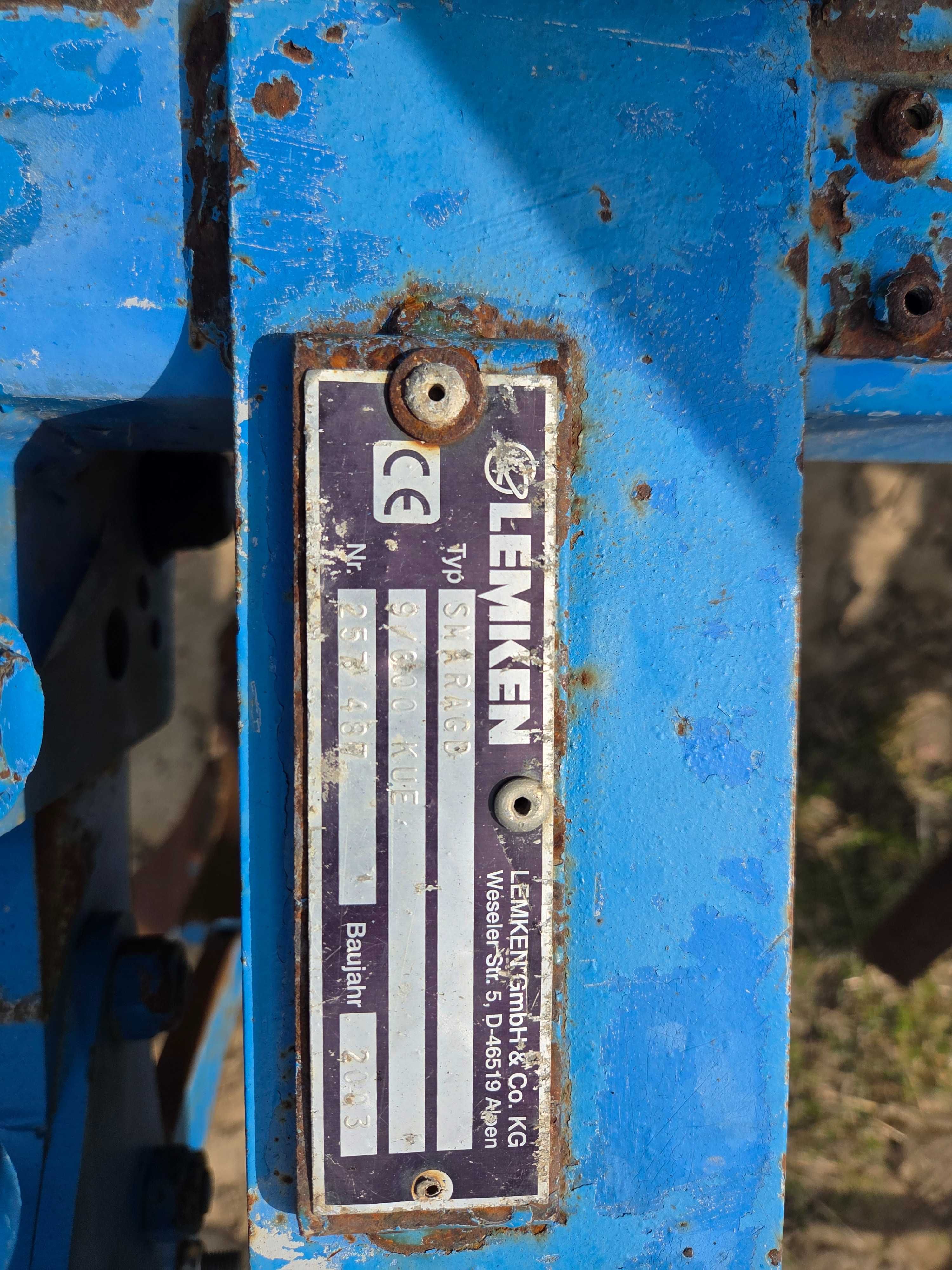 Lemken Smaragd gruber 9/600 Ścierniskowy