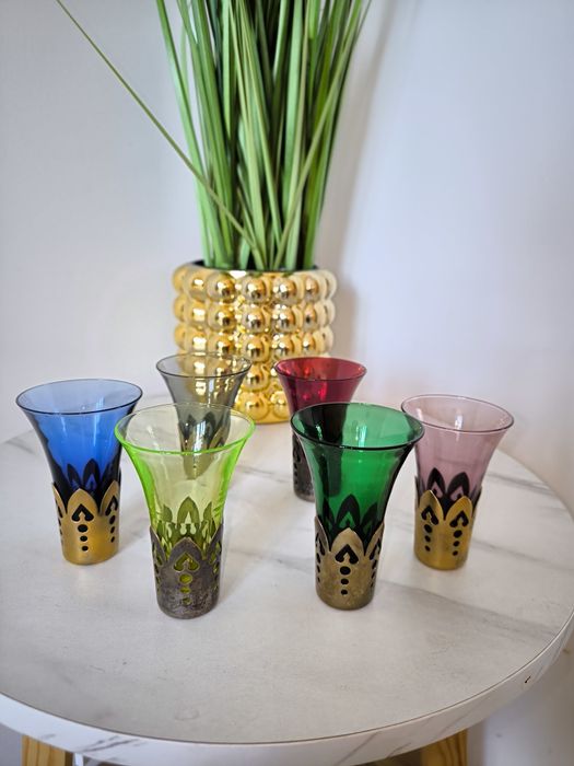 Kieliszki kolorowe
