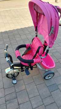 Rowerek trójkołowy różowy Baby Maxi