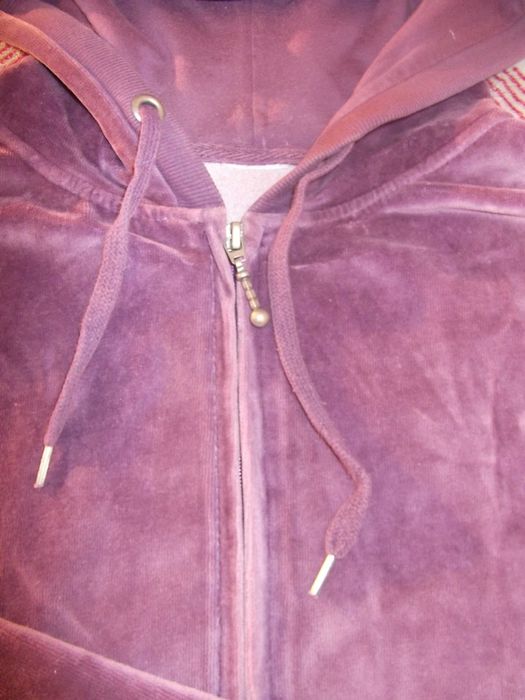 Casacos capuz lilás vermelho azul/blue red lilac hooded jackets (S)