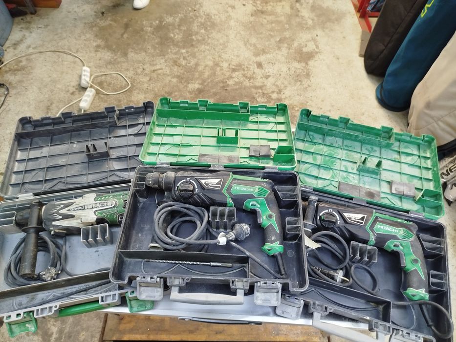 Młotowiertarka Hitachi koki DH26PC dwie sztuki i DH24PC3