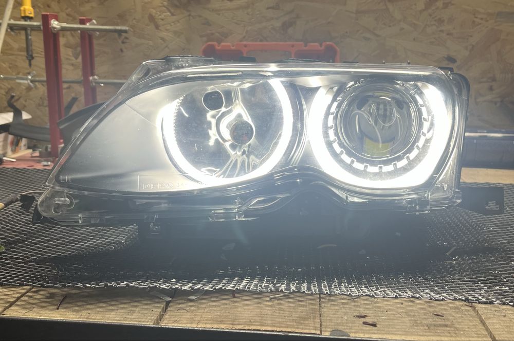 Фары bi led octavia tour VW golf 6 BMW e46 Sprinter 906