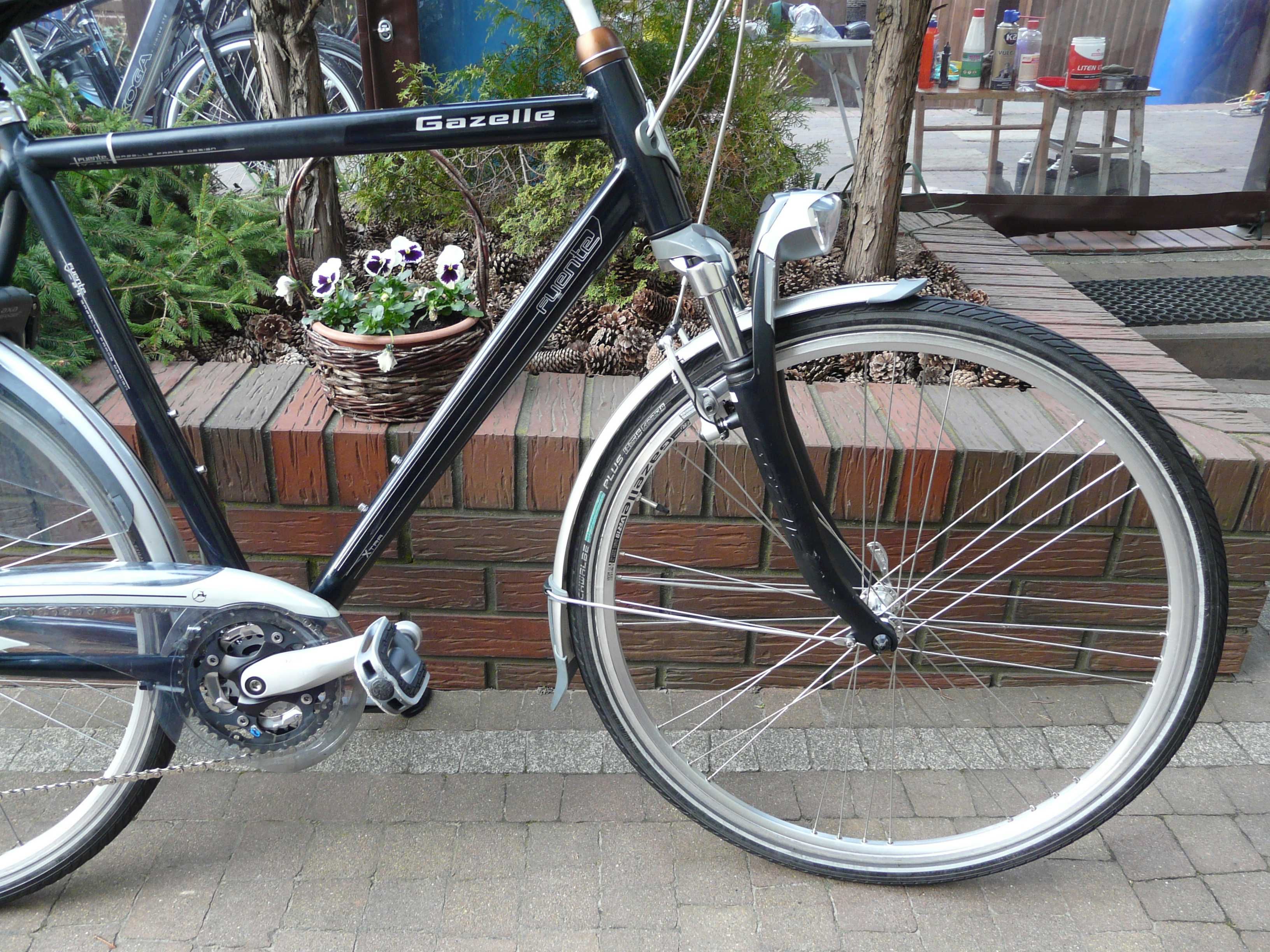 Rower trekingowy GAZELLE Fuente 28"/61 sprawny,ładny Niderland