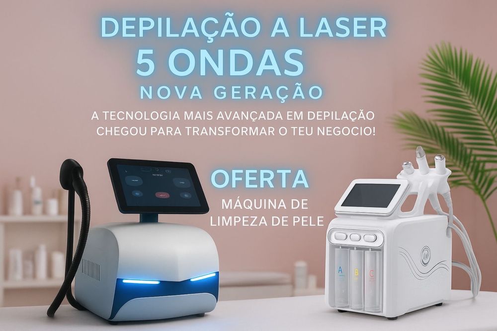 Maquina depilacao a laser