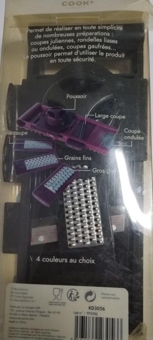 Acessório para cortar legumes