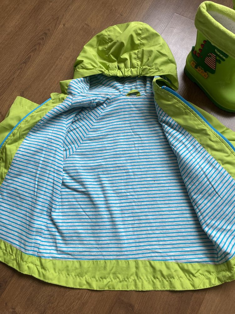 Куртка Bembi  (плащівка) з підкладкою на хлопчика до 3-3,5 років